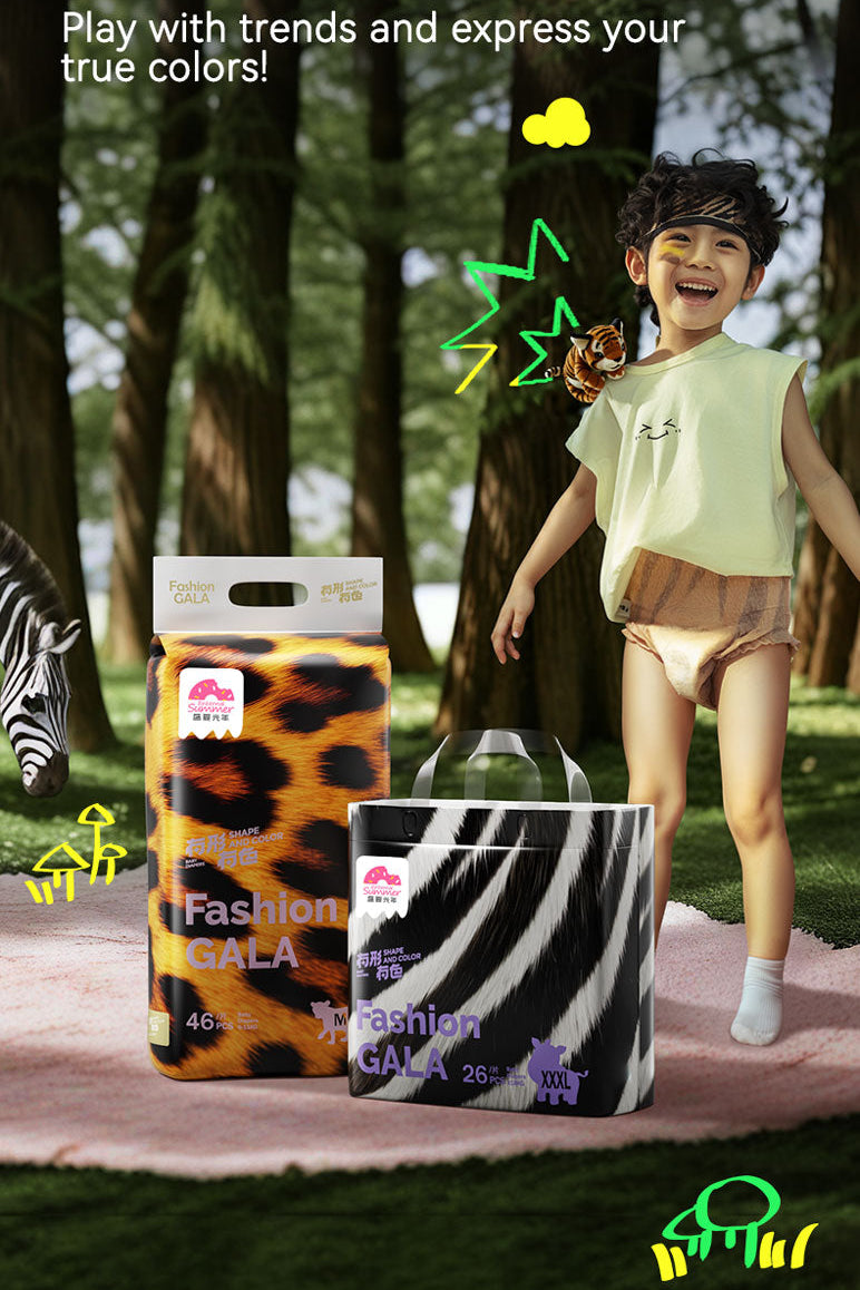 Enternal Summer Gala Shape and Colour series Nappy Pack