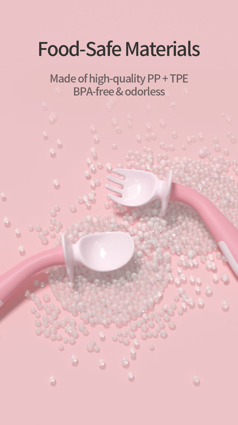 Bebetour Flex & Learn Spoon & Fork Set