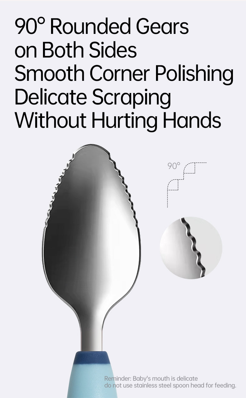 Bebetour Dual-Head Scrape & Feed Spoon