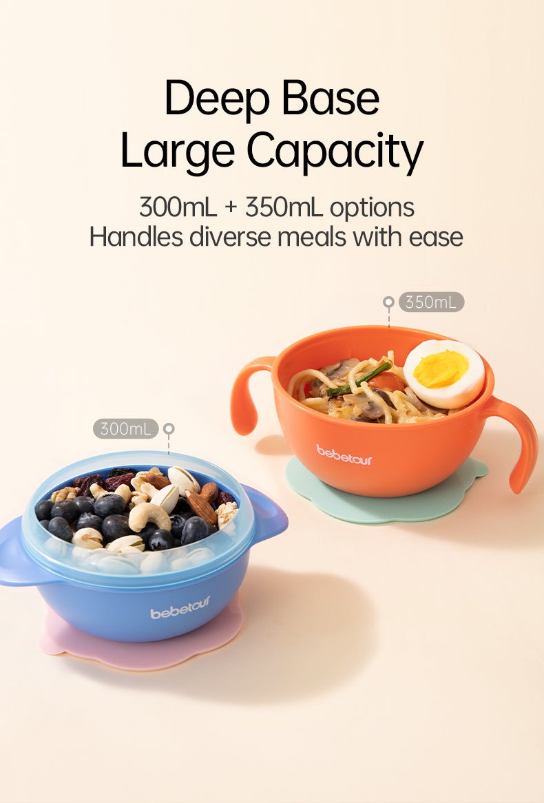 Bebetour 3-in-1 Baby Food Bowl