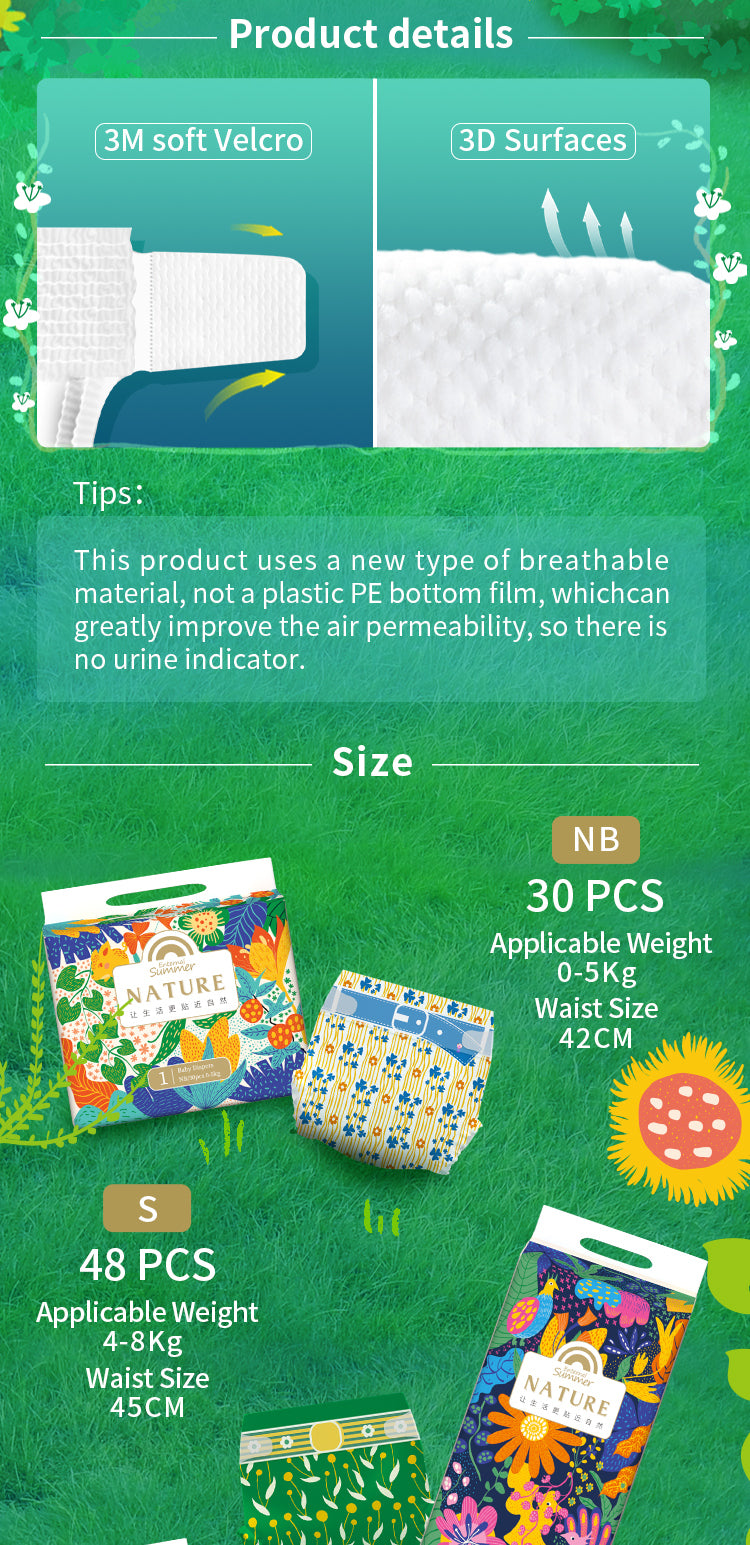Enternal Summer Nature Series Nappy Pack