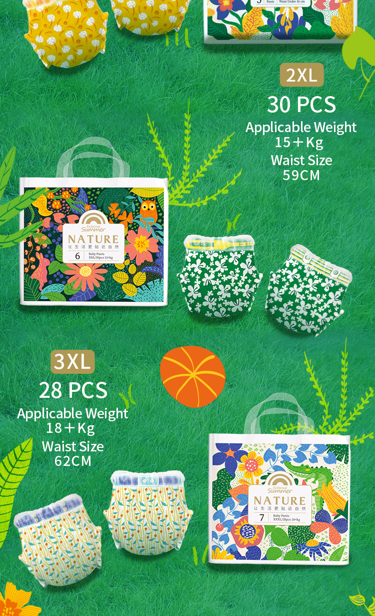 Enternal Summer Nature Series Nappy Pants Pack