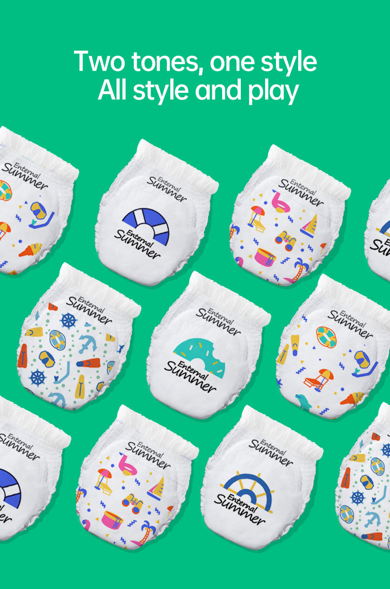 Enternal Summer Momo Cha Nappy Pants Sample Pack - 4 Piece