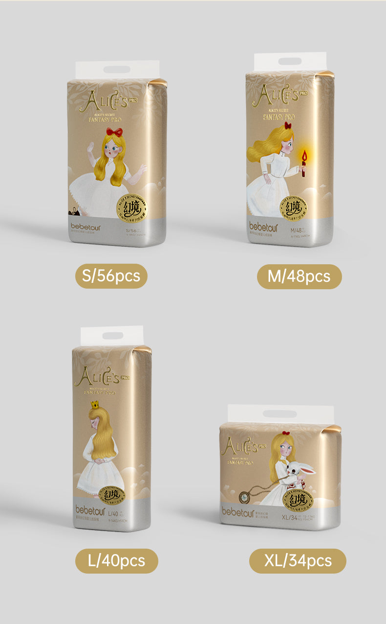 Bebetour Alice's Wonderland PRO Series Nappy Sample Pack - 1 Piece