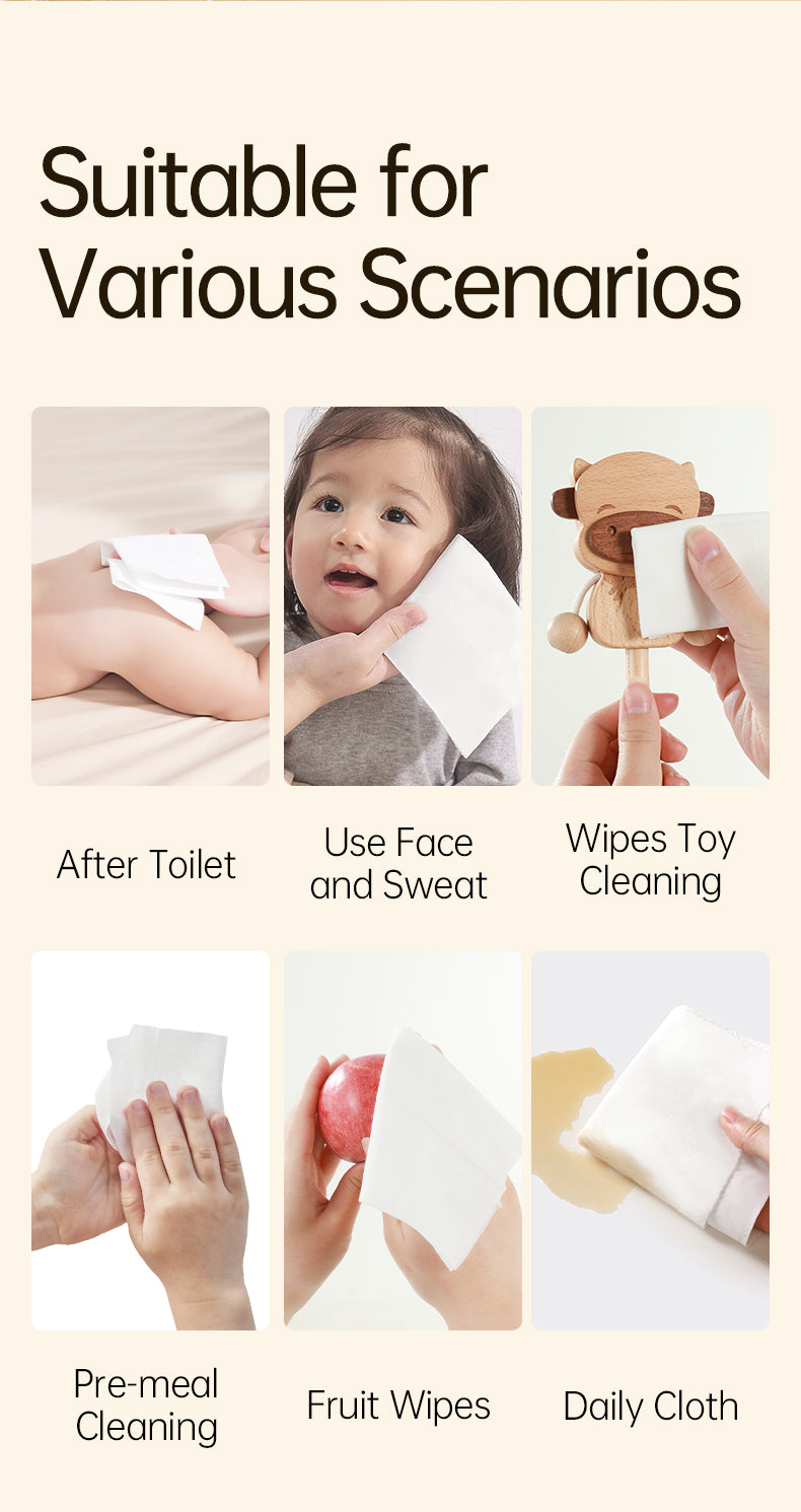 Bebetour Alice Hand and Mouth Wipes