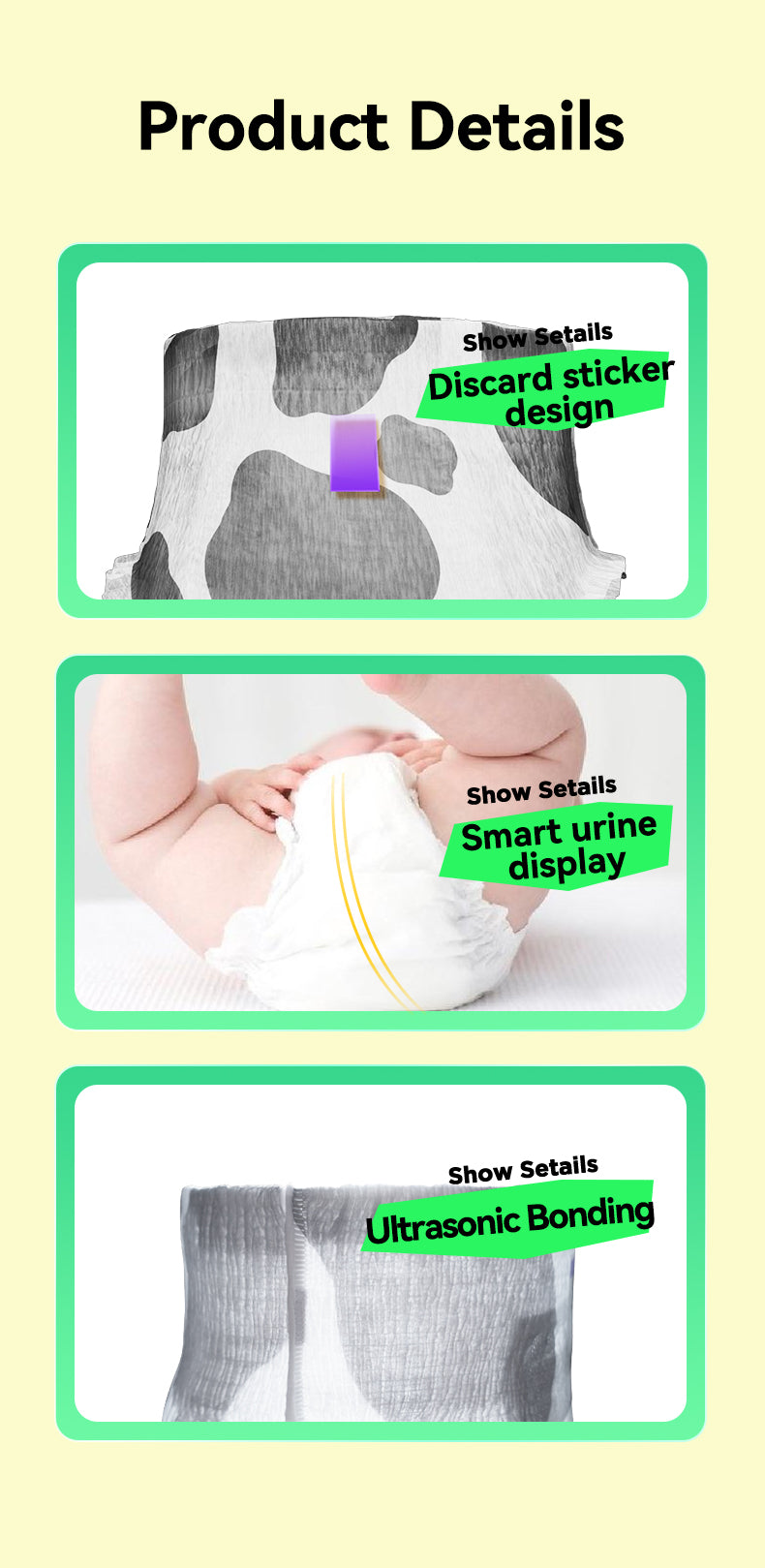 Enternal Summer Gala Shape and Colour Mini series Nappy Pants Pack