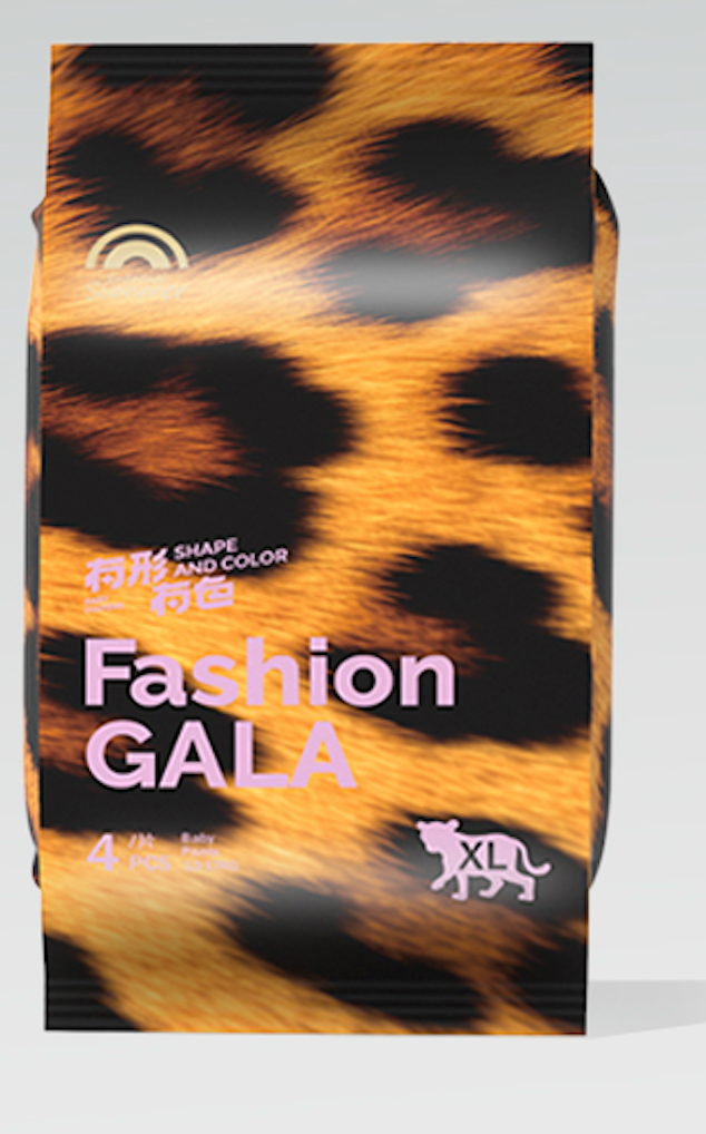 Enternal Summer Gala Shape and Colour series Nappy Pants Sample Pack - 4 Piece