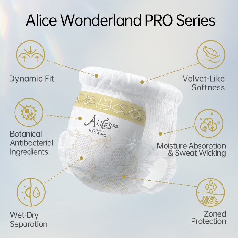 Bebetour Alice's Wonderland PRO Series Nappy Pants Pack