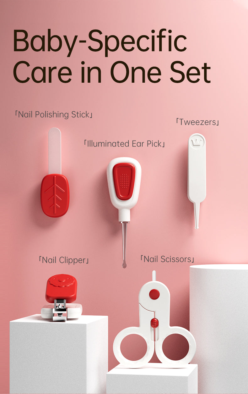 Bebetour Portable Nail Care 5-Piece Set