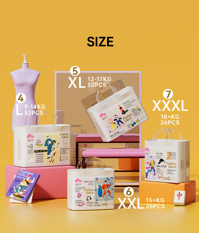 Enternal Summer Fashion Gala Series Nappy Pants Pack