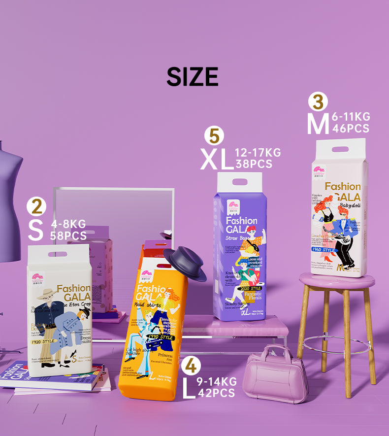 Enternal Summer Fashion Gala Series Nappy Pack