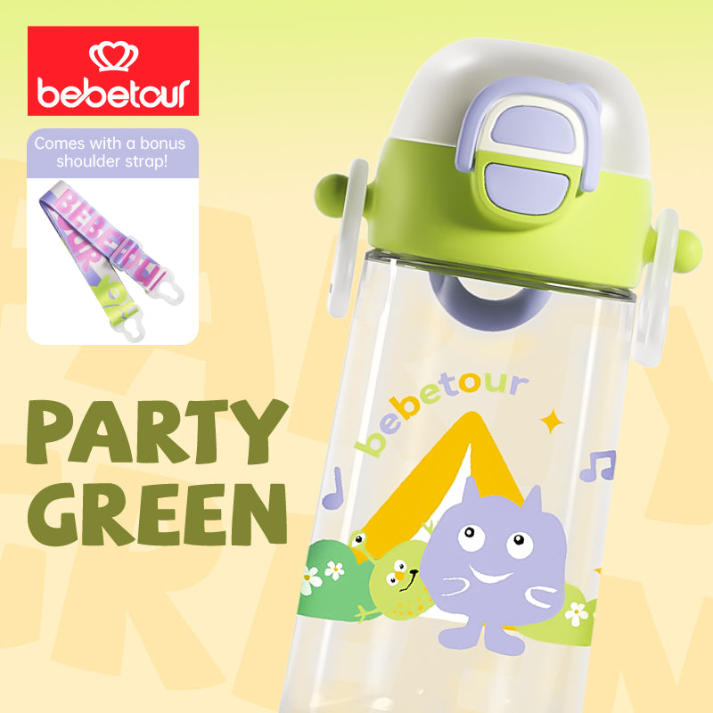 Bebetour Little Monster Dual Drink Bottle with Strap 530ML