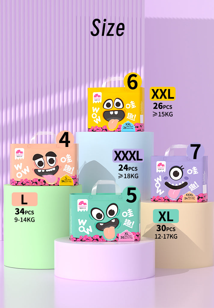 Enternal Summer Wow Series Nappies Pants Limited Edition