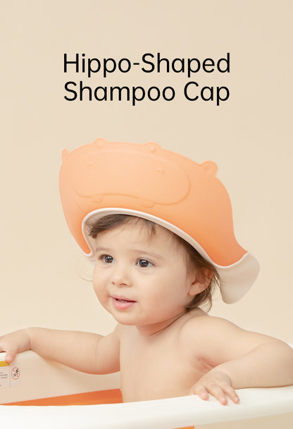 Bebetour Hippo-Shaped Baby Shampoo Cap