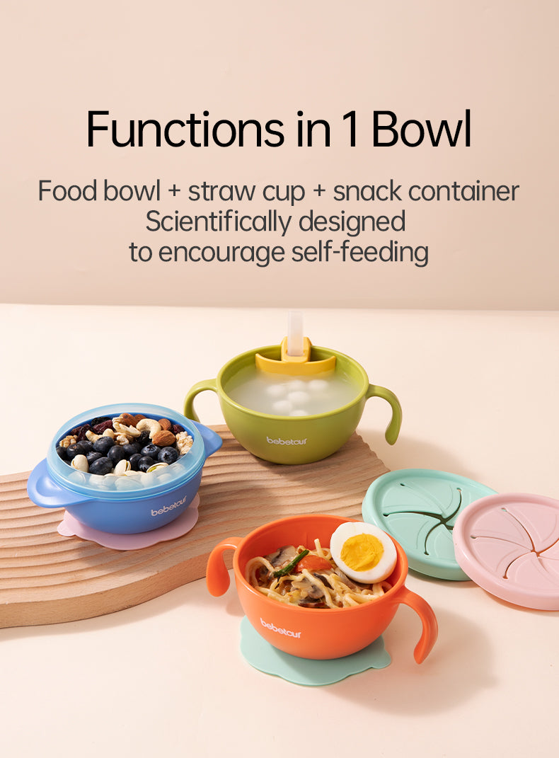 Bebetour 3-in-1 Baby Food Bowl