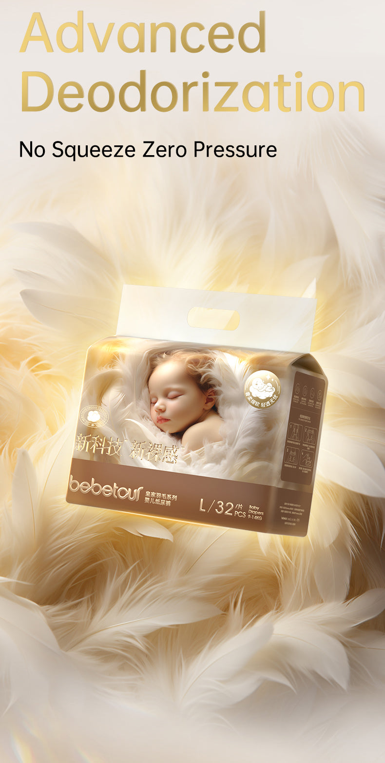 Bebetour Royal Feather Nappy Pack
