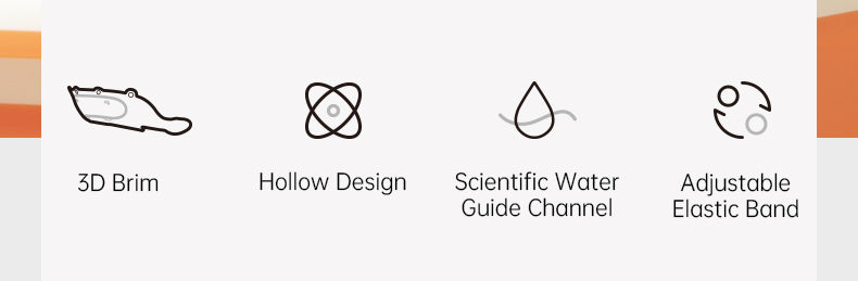 Bebetour Hippo-Shaped Baby Shampoo Cap