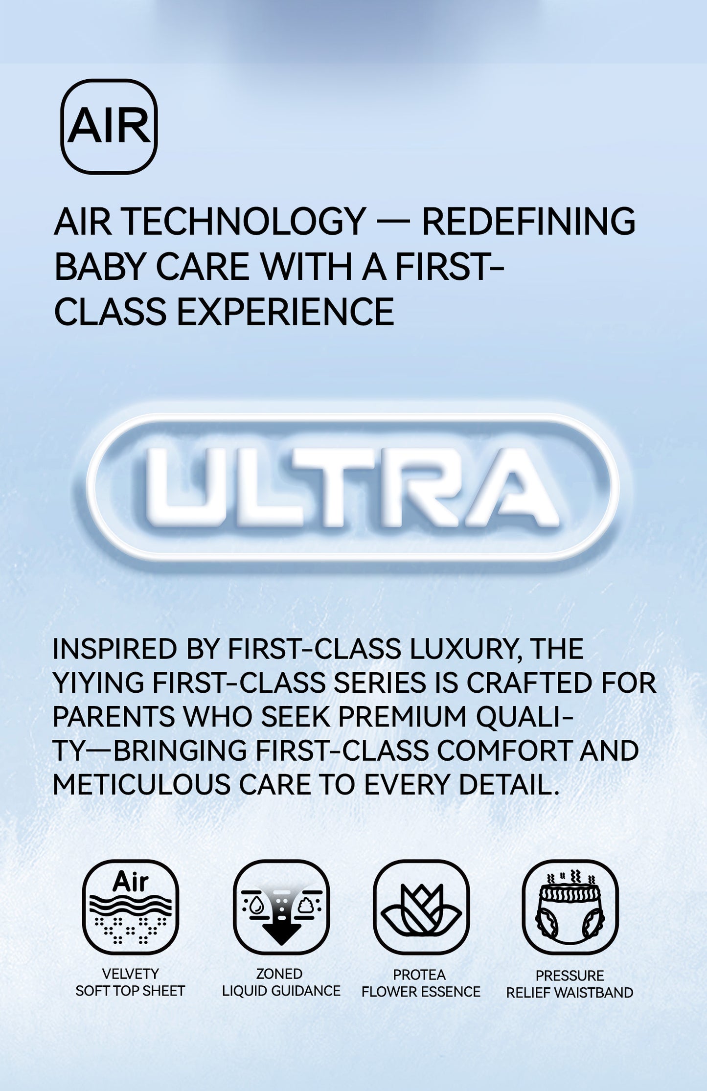 Yiying First Class ULTRA Premium Nappy Pants - Sample Pack (1 Pcs)