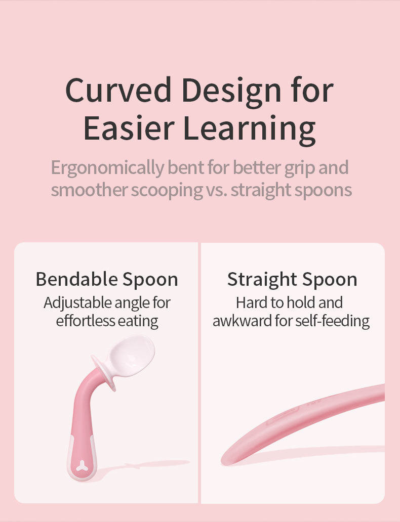 Bebetour Flex & Learn Spoon & Fork Set