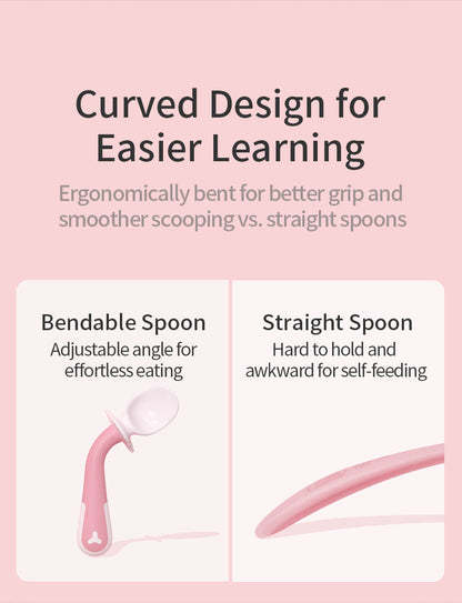 Bebetour Flex & Learn Spoon & Fork Set