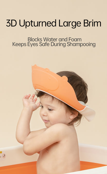 Bebetour Hippo-Shaped Baby Shampoo Cap