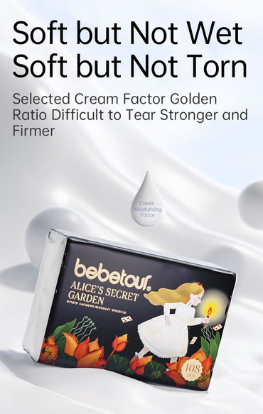 Bebetour Alice Series Soft Moisturising Tissues
