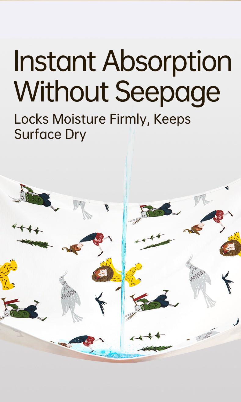 Bebetour Alice in Wonderland Leak-Proof Baby Mat