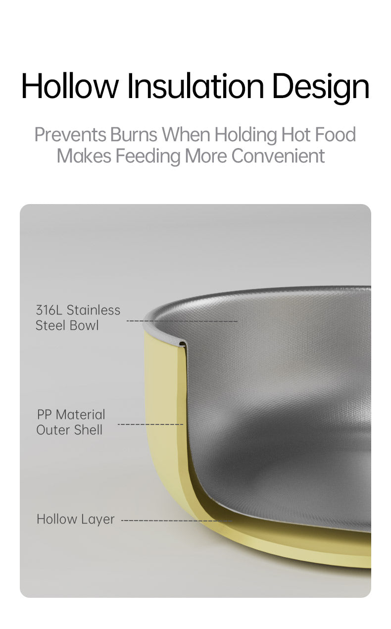 Bebetour Dinosaur-Shaped Portable Bowl Set