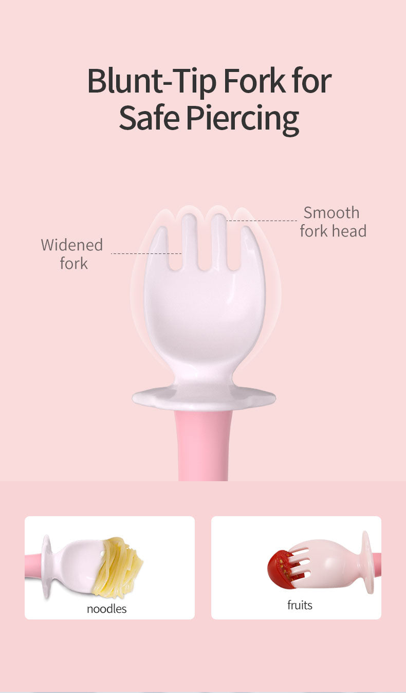 Bebetour Flex & Learn Spoon & Fork Set