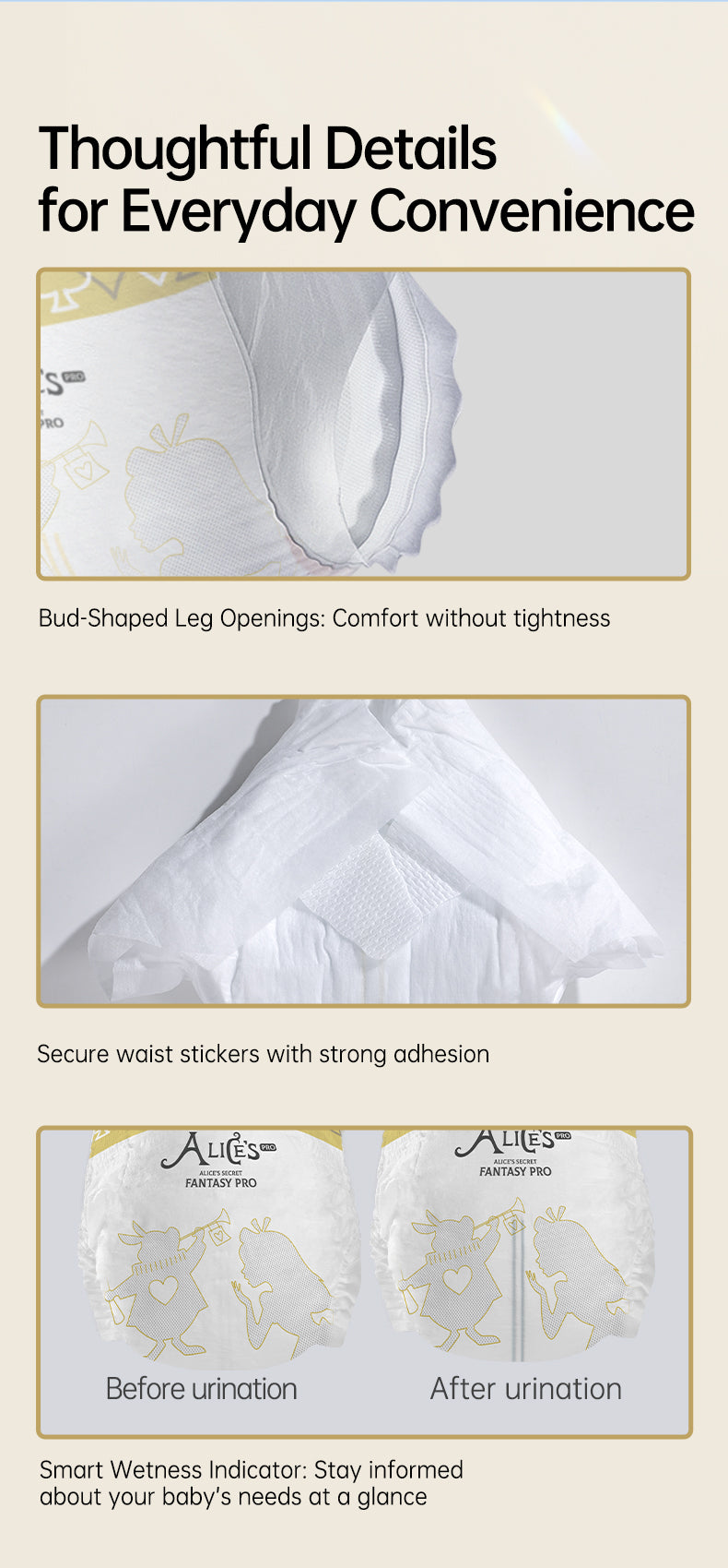 Bebetour Alice's Wonderland PRO Series Nappy Sample Pack - 1 Piece