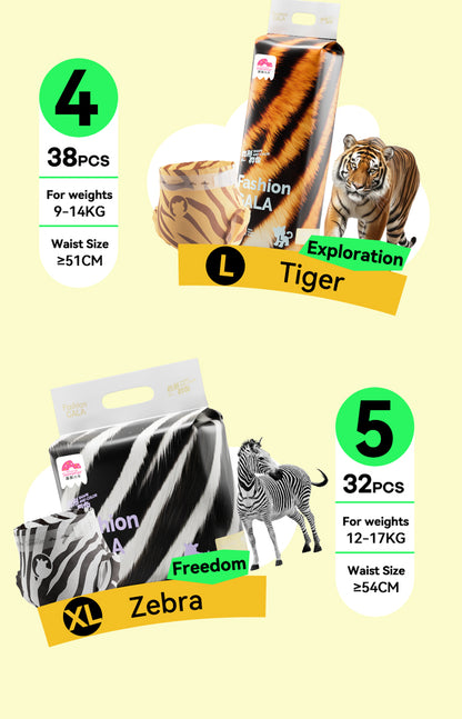 Enternal Summer Gala Shape and Colour series Nappy Pack