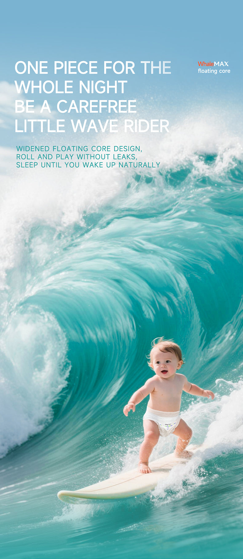 BBG Whale King Premium Serice Nappies – Sensitive Skin Ultra Soft