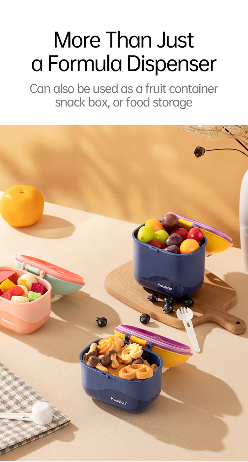 Bebetour Multi-Functional Baby Formula & Snack Container 550ML / 380ML