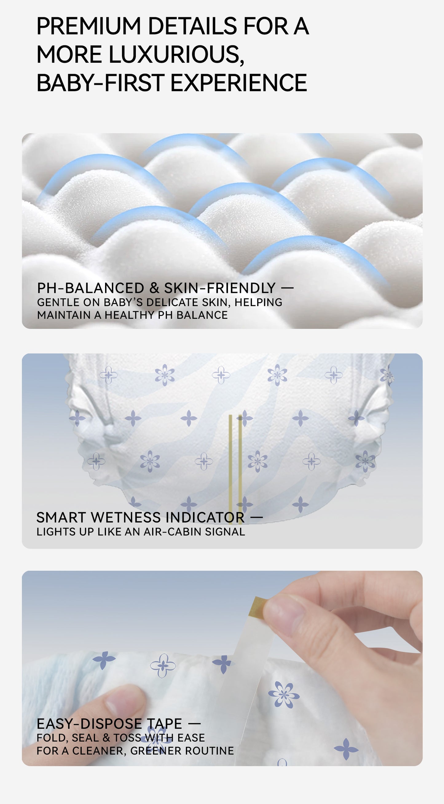 Yiying First Class ULTRA Premium Nappy Pants - Sample Pack (1 Pcs)