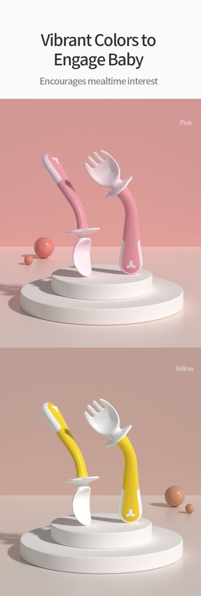 Bebetour Flex & Learn Spoon & Fork Set