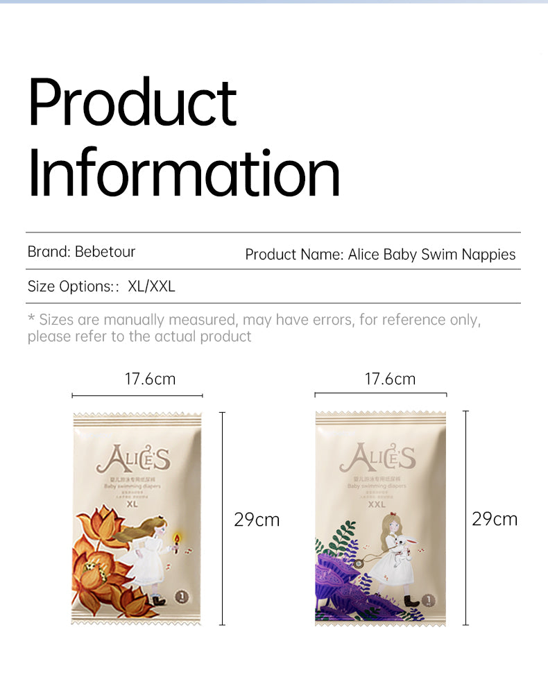 Bebetour Alice’s Swim Nappies XL