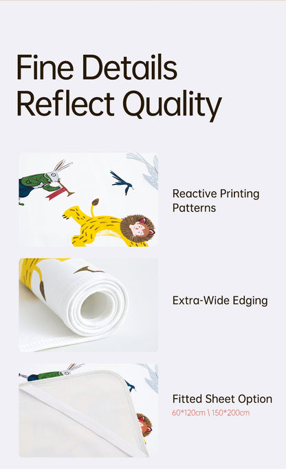 Bebetour Alice in Wonderland Leak-Proof Baby Mat