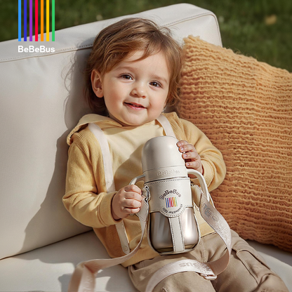 BeBeBus Crystal Baby Insulated Bottle S316L 270ML