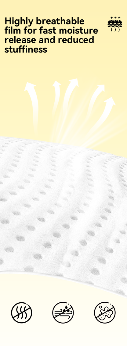 Enternal Summer Smiley Rich Flower Ultra-Thin Night Pants (Side-Open) - 3 Pcs