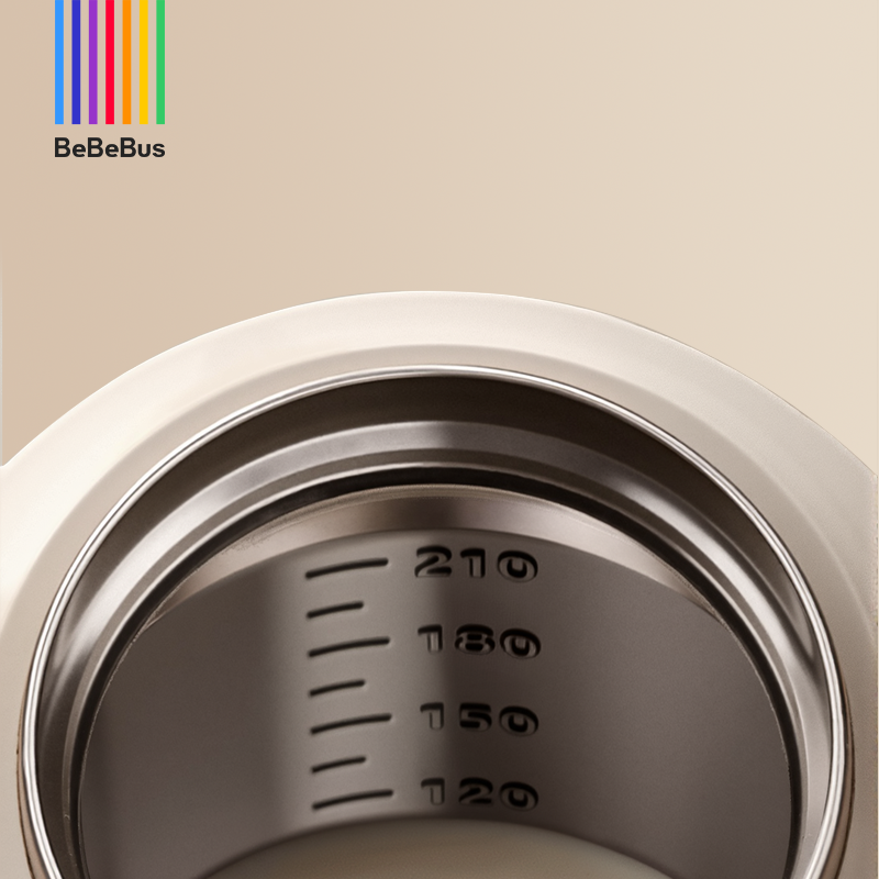 BeBeBus Crystal Baby Insulated Bottle S316L 270ML