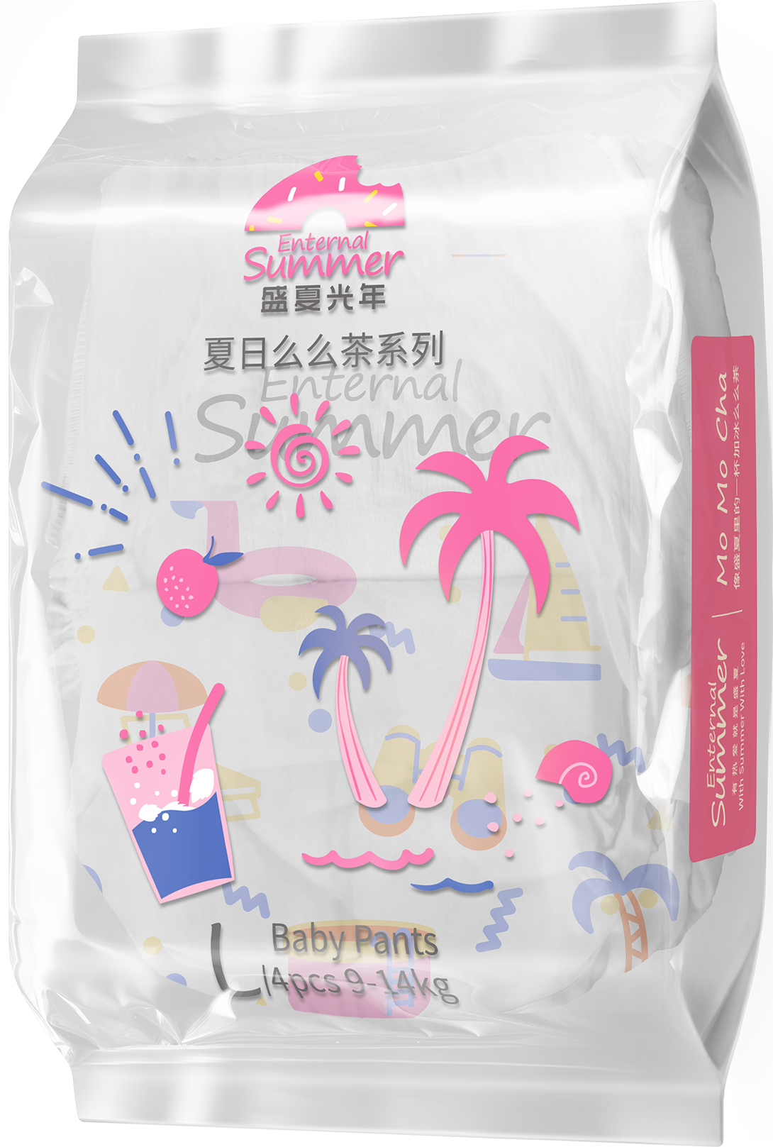 Enternal Summer Momo Cha Nappy Pants Sample Pack - 4 Piece