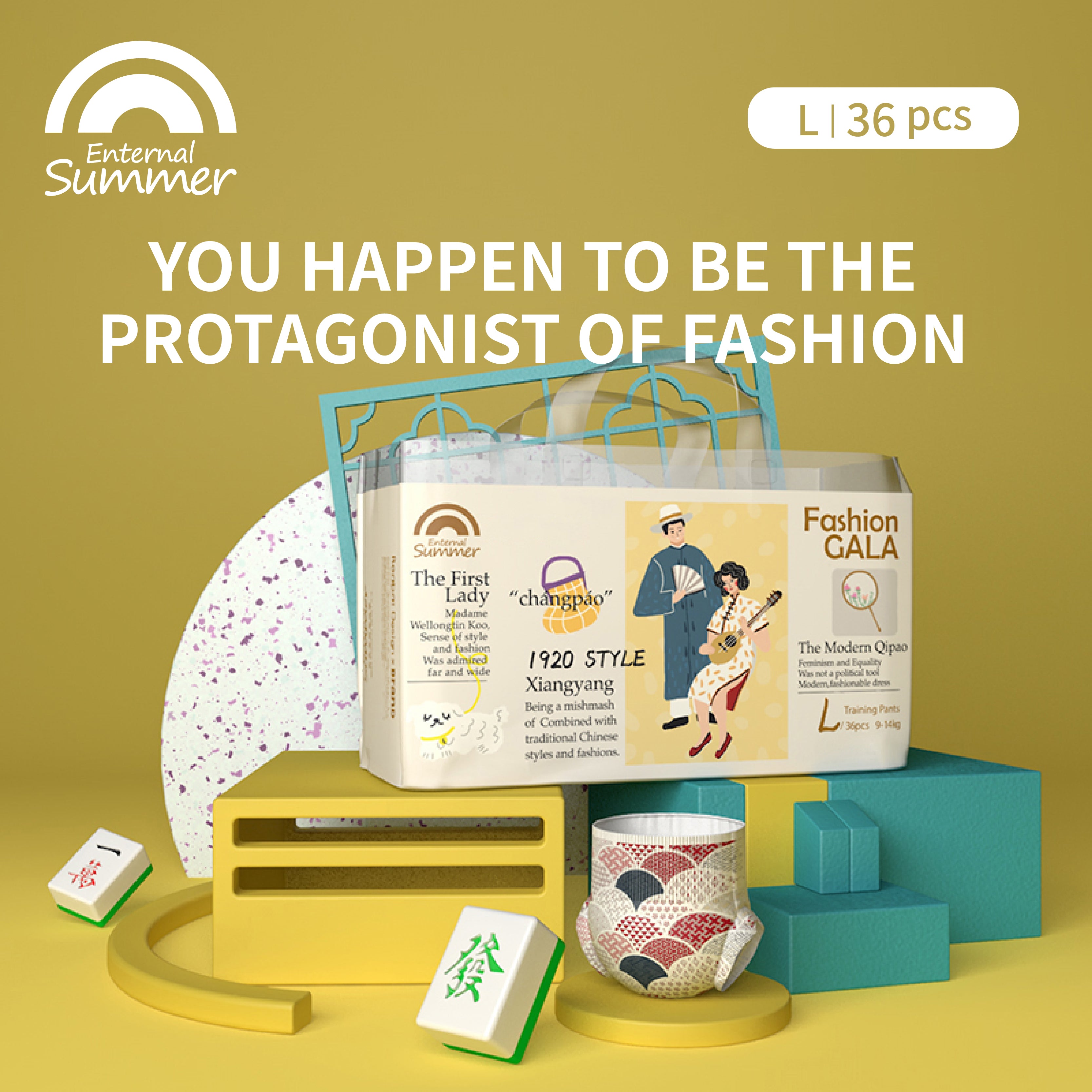 Eternal Summer Fashion Gala Series Nappy Pants Pack