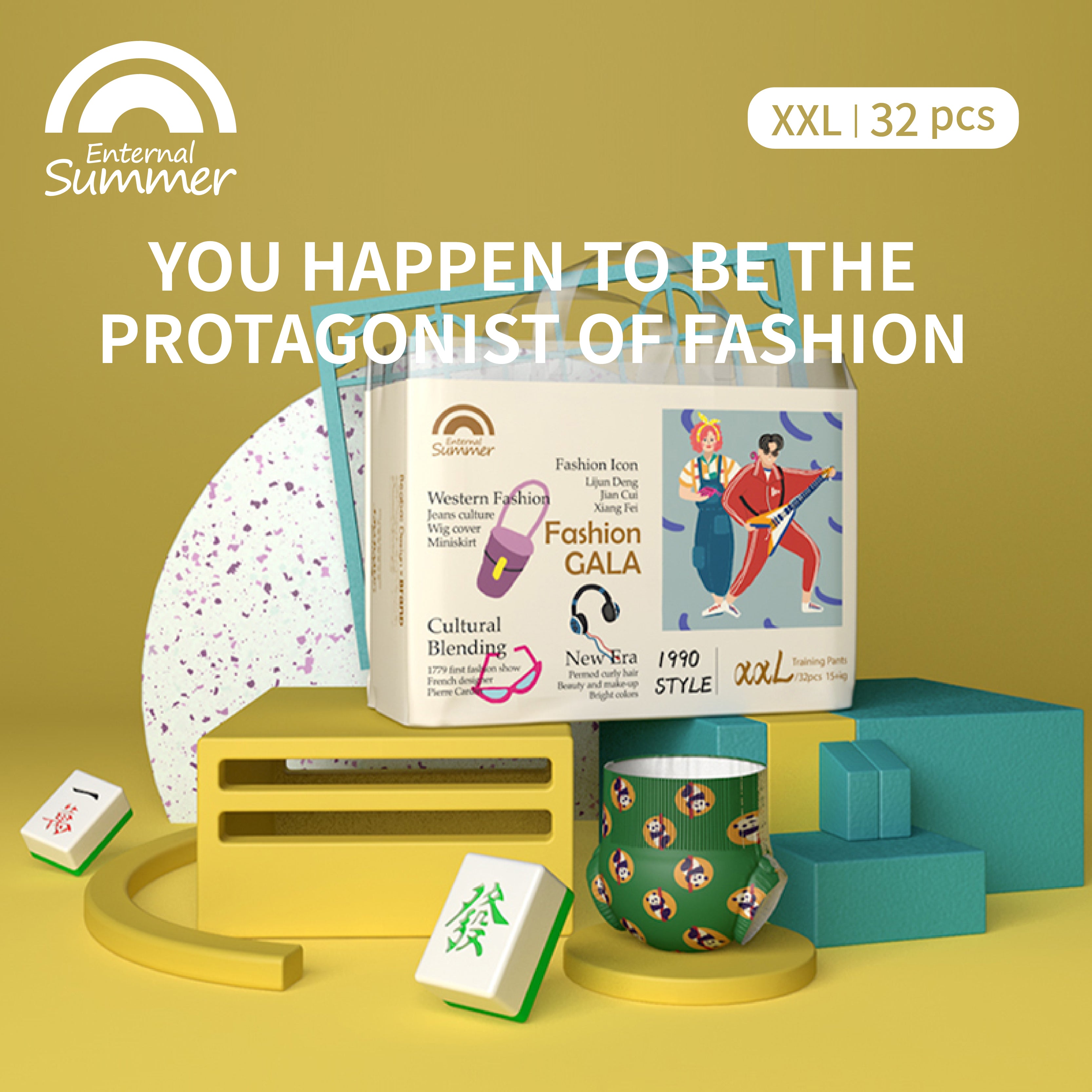 Eternal Summer Fashion Gala Series Nappy Pants Pack