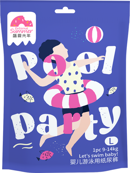 Enternal Summer Baby Swim Nappy Pants – Lightweight & Leak Protection